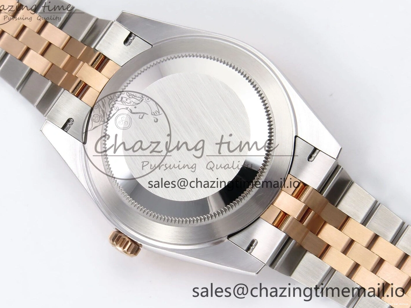 0130 DateJust 41 126331 ARF 1:1 Best Edition 904L Steel Brown Diamonds Dial on SS RG Jubilee Bracelet SH3235（Gain Weight） Thermal 1111